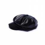 Moodsad PU-nahast m&uuml;tsid meestele naistele talvesoojast nahast ajalehem&uuml;ts Naine Korea retro-kaheksanurkne kunstnik maalikunstnik Cabbie Beret 54-57cm must