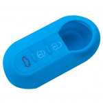 3 nupuga silikoonist klapiga kaugjuhtimispuldi auto v&otilde;tmehoidja kaitse&uuml;mbris Fiat 500 jaoks