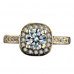 Luksuslik vastupidav s&otilde;rmer&otilde;nga poleerimine, mida pole lihtne deformeerida US 7 kuldne