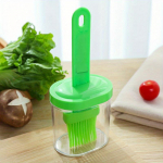 1 arvutiga integreeritud grillhari, k&otilde;rge temperatuurikindel, k&ouml;&ouml;gipannkookide kodumajapidamises kasutatav k&uuml;psetus&otilde;li pintsel koos pudelik&uuml;psetusvahendiga, Silicone Brush White 1pc valge