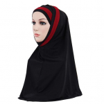 Naiste v&auml;rviplokk moslemi pehme Hijab Wrap pol&uuml;ester islami salli m&uuml;ts peakatted