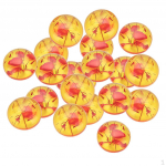 20x pool&uuml;mmargune lameda seljaga vaik merevaigukollane Cabochon k&auml;sit&ouml;&ouml; isetegemine scrapbooking 10mm