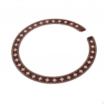 1 tk Snowflake akustilise klassikalise kitarri puidust inkrusteeritud Soundhole osad