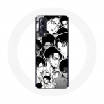 Vivo Y72 Case Attack on Titan Manga Levi Ackerman