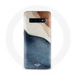 &Uuml;mbris Samsung Galaxy s10 jaoks pluss abstraktse tekstuuriga taust