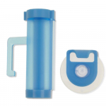 1 tk Rolling Squeezer hambapasta dosaatori tuub Sucker rippuv hoidik sinine