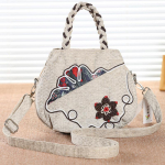 2024. aasta suve rahvuslikus stiilis v&auml;ike &otilde;lakott Retro v&auml;ikesed &otilde;lakotid naistele puuvillane linane kunstiline k&auml;ekott kosmilise latte v&auml;rv