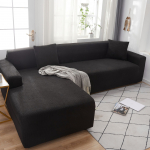 Elastne polaarfliisist L-kujuline diivanikate, žakaardiivanikate elutoa lamamistoolile, venivale tugitoolile, diivanikatteks 90*140