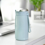 Kaasaskantav Minimalist Sport Cup Ladies spetsiaalne roostevabast terasest 304 vaakumkolb 208ML-370ML