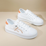 Naiste suvised vabaaja platvormtossud, libisemisvastased paelad, paksud spordijalatsid Jooksutennisejalatsid Moodsad v&otilde;rkkangast hingavad tossud naistele 35