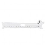 Metallist j&auml;rjehoidja joonlaud multifilmi kujuga imetlusv&auml;&auml;rne k&otilde;rge tugevusega mitte kergesti deformeeruv m&otilde;&otilde;teskaala joonlaud koolitarbed Duck