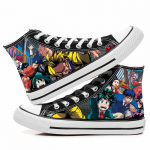 Uus anime My Hero Academia Cosplay Casual Graffiti High Help Canvas Kingad Cos Hip Hop &otilde;pilaskingad 44