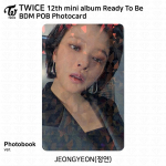 KAKS KORDA 12. minialbum valmis olema POB BDM JYP MP SW WM 10 versioon KPOP K-POP Jeongyeon-BDM(Photobook)