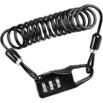 Balacoo 1 tk tross lukk terastraat jalgratta lukk tsikli lukk jalgratta kett Mootorratta digitaalne lukk salas&otilde;na lukk rauast l&uuml;kandluku tross 5 jalgratta luku traat 100CM must