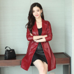 Pluss sametnahast mantel s&uuml;gistalvise topeltmantliga Western Collar imitatsiooniga lambanahast mantel naistele XXXL