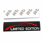 1 x Car Metal Limited Edition k&uuml;lgmine auto pagasiruumi m&auml;rgi kleebis 1pcs must