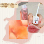 Bee Waterproof Mouth Red Lip Oil Lip Care Lip Gloss Repair Lip lines Dry and cracked Skin Lip Care Moisturizing Lip Oil Long-lasting Set women Makeup 1#