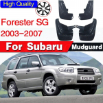 Subaru Forester SG 2003-2007 autole poriklapp 4x porilauad poritiibade stiilitarvikud, uuendatud porikaitseklapp pritsmekaitse