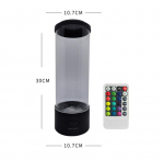 Meduuside laavalamp t&auml;iskasvanutele Meduuside akvaariumi laualamp, v&auml;rvimuutev meduuside akvaarium, sisekujundus ja ruumi meeleoluvalgus With Remote Control puhas