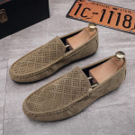 Kingad Meeste Tossud Meeste vabaaja meeste kingad Lendavad riidest jalan&otilde;ud Treener Race Hingavad jalan&otilde;ud Mood Loaferid S&otilde;idujalatsid meestele 40 khaki