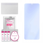 apgo Ultra-Clear 9H Hybrid protective glass compatible with Tecno Spark Power 2, flexible nano glass, great replacement for tempered glass, scratch-re