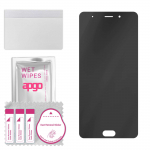 apgo Privacy Matte Hybrid protective glass compatible with Kruger&Matz Live 4S, flexible nano glass, great replacement for tempered glass, scratch-res