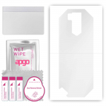 apgo Ultra Clear Protective Skin Sticker for the back compatible with Ulefone Armor X5 Pro, Wrap Film, Hydrogel Film, Flexible, Soft TPU with position