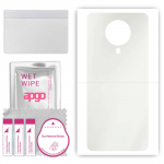 apgo MATTE Protective Skin Sticker for the back compatible with Vivo G1, Wrap Film, Hydrogel Film, Flexible, Soft TPU with positioning layer easy inst