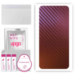 apgo skin sticker film foil vinyl for the BACK compatible with Oppo Find X Lamborghini, scratch-resistant, easy to install - Carbon Chameleon CAKA5