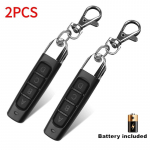 433MHZ kaugjuhtimispult garaaživ&auml;rava avaja kaugjuhtimispult paljundusaparaat kloonimiskoodi autov&otilde;ti 2PCS