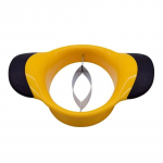 Multifunktsionaalne mangos&uuml;damiku viilutaja kann Mango s&uuml;damiku eemaldaja arbuusikoorija puu-k&ouml;&ouml;giviljat&ouml;&ouml;riist k&ouml;&ouml;gitarvikud kollane