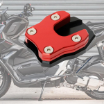 K&uuml;ljeklambri pikendusplaat suurendatud alumiiniumsulamist Honda Adv150 jaoks sinine