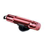 Auto aknaklaasi purustaja koos turvav&ouml;&ouml; l&otilde;ikeriistaga Kerge kaasaskantav mitmefunktsiooniline ohutushaamri h&auml;daabit&ouml;&ouml;riist punane