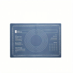 Eriti suur libisemisvastane silikoonist s&otilde;tkumismatt ja taignarulli komplekt lihtsaks k&uuml;psetamiseks Kneading mat roheline