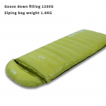 &Uuml;mbriku stiilis udusulgedega magamiskott &Uuml;limalt kerge hanesulgedest veekindel plusssuurus talvine soe reisimine matkamagamiskott Goose down 1200g19
