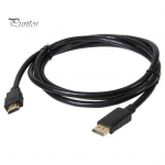 1,8 m DisplayPort DP isane ja HDMI-&uuml;hilduv isane konverteri kaabel PC HDTV DV tahvelarvuti jaoks