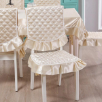 S&ouml;&ouml;gitooli katted Kodu m&auml;&auml;rdumisvastane padi Euroopa žakaarv&auml;rvi tooli kattepadi majapidamistooli padi Universaalne kodukaunistus chair cover 4sets