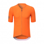 Meeste jalgratta kampsun maanteejalgratta kampsun, hingav kiiresti kuivav jalgrattariietus, helkur, elastne kangas XL oranž
