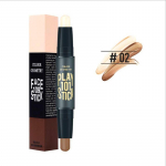 Uus kahepealine kontuurimispulk kaunistab ja heledamaks muutvad n&auml;ovarjud Highlighter Contouring Pen ninavarju peitepliiats 1 tume kohvi v&auml;rv
