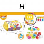 Beebi Montessori sensoorsed m&auml;nguasjad kujuga v&auml;rviline liiklus Munad Sobivad m&auml;ngud Harivad &otilde;ppem&auml;nguasjad lastele Koolieelsed &otilde;ppevahendid