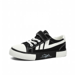 Noorte minimalistlikud ja moodsad takjapaelaga vabaajaspordijalatsid Tudengil&otilde;uendiga kingad Vulkaniseeritud jalatsilauad ja -kingad 27 valge