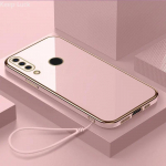 Luksuslik kaelapaelaga kaetud silikoon&uuml;mbris Huawei P30 Lite P20 P30 Pro Mate 20 30 20X Y9S Y7A Y9Prime PSmart2021 pehme kaitseraua kate jaoks P30Lite