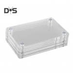 5/10/15 tk 3-tolline magnetiline pildiraam Kahepoolne k&uuml;lmkapp, l&auml;bipaistev akr&uuml;&uuml;list kiirfilmihoidik Pildiekraani raami kaunistus 5pcs