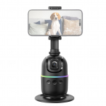 360-kraadine automaatne n&auml;oj&auml;lgimise kardaan automaatse j&auml;lgimise telefonihoidik Nutikas selfie-stabilisaatoriga robot must