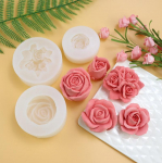 3D roosi&otilde;ieline fondant kook &scaron;okolaadist Sugarcraft vormil&otilde;ikur silikoont&ouml;&ouml;riistad isetegemine D