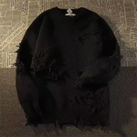 Autumnand Y2k Streetwear Meeste Retro auguga narmastega kampsun Lahtine mitmek&uuml;lgne sviiter meestele ja naistele pikkade varrukatega kampsun XL
