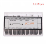 Professionaalne roostevabast terasest kellarihma vedruvarda komplekt asendamiseks 144pcs