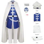 Himmel Cosplay kost&uuml;&uuml;mim&auml;ng Frieren: Beyond Journey's End Anime Meeste Halloweeni pidu &Uuml;htsed rollim&auml;nguriided s