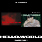 BAEKHYUN EXO - Hello, World [Fotoraamatu versioon] 4. minialbum Random ver.