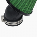 LMoDri mootorratta &otilde;hufilter 28mm 38mm 42mm 48mm puhastusklambriga 45-kraadise painutusega mootorratta &otilde;hu sisselaskefiltrid Green 42mm